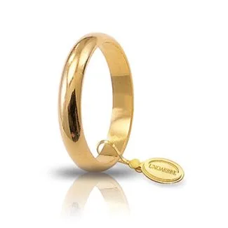 UnoAerre Classic Yellow Gold Wedding Band 5g