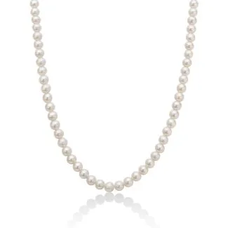Miluna Freshwater Pearl Necklace 18k Gold