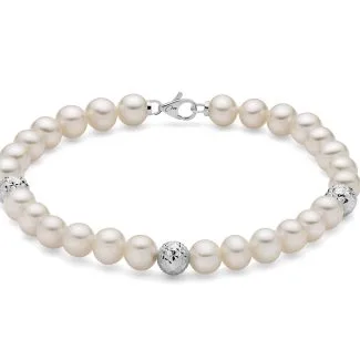 Miluna Natural Pearl Bracelet 18kt Gold