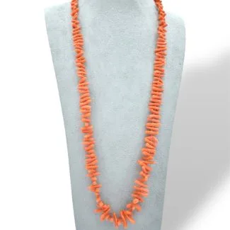 Women's Sciacca Coral Necklace with Medium Cabochons