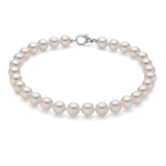 Bracciale Miluna con perle Akoya e oro 18k: un gioiello di lusso per un'eleganza senza tempo.