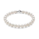 Il Bracciale Miluna Perle Akoya in oro 18kt: un gioiello di lusso che incarna l'eleganza senza tempo, perfetto per un'idea regalo preziosa.