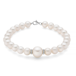 Bracciale Miluna in oro 18kt con perle e diamanti: un gioiello di lusso per celebrare l'eleganza. Scopri la raffinatezza dei gioielli diamanti.