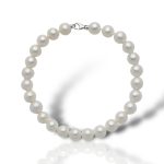 Bracciale Miluna Perle Oro 18k: un gioiello di lusso che incarna l'eleganza e la raffinatezza italiana, perfetto per un'idea regalo preziosa.