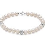 Bracciale Miluna con perle preziose e oro 18 carati: un gioiello di lusso italiano per un'idea regalo preziosa.