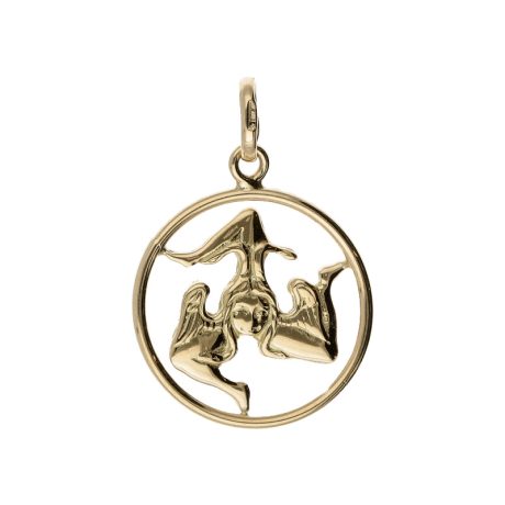 Ciondolo Trinacria Oro 18k Giallo