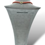 Splendida Collana Barilotti in Corallo Sciacca di Patricia Oro Creations, un gioiello made in italy di alta gioielleria. (Vista 2)