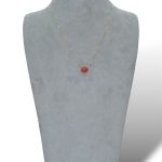 Splendida collana in Corallo Sciacca Sasso e catena in Arg.925, un gioiello made in italy di Patricia Oro Creations, perfetto per un'idea regalo preziosa.