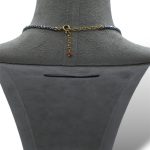 Splendida Collana Corallo Sciacca e Ematite Silver, un gioiello made in italy di Patricia Oro Creations, perfetto per un'eleganza senza tempo. (Vista 2)