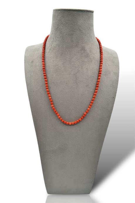 Collana Corallo Sciacca Barilotti Oro 750