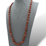 Splendida Collana Corallo Sciacca Sassi di Patricia Oro Creations, un gioiello made in italy di alta gioielleria, perfetto per un'idea regalo preziosa. (Vista 2)