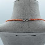 Collana girocollo da uomo in Corallo Sciacca, un gioiello made in italy di Patricia Oro Creations, perfetto per un regalo prezioso. (Vista 3)