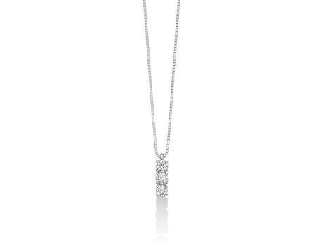 Collana Miluna con diamanti naturali Oro 18k