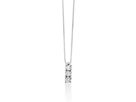 Collana Miluna Trilogy Diamanti in Oro 18k