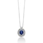 Scopri l'eleganza senza tempo della Collana Miluna con zaffiro e diamanti, un capolavoro di gioielleria diamanti in oro bianco.