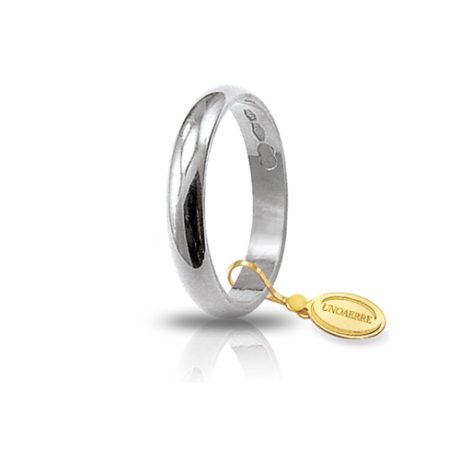 Fede UnoAerre Classica in Oro Bianco 3 grammi