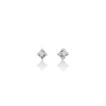 Orecchini Miluna Punti Luce in oro bianco con diamanti scintillanti: un'elegante espressione di gioielli diamanti per un regalo prezioso.