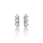 Orecchini Miluna Trilogy Diamanti in oro bianco 18k: la scelta perfetta per un regalo prezioso di alta gioielleria con diamanti scintillanti.