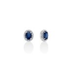 Orecchini Miluna con zaffiri e diamanti: l'eleganza senza tempo dei gioielli diamanti per un regalo prezioso