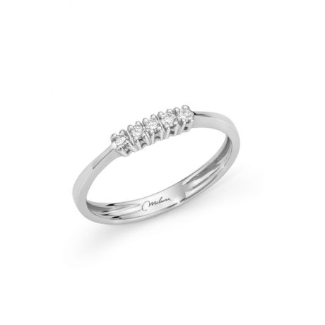 Veretta Miluna con Diamanti in Oro 18k