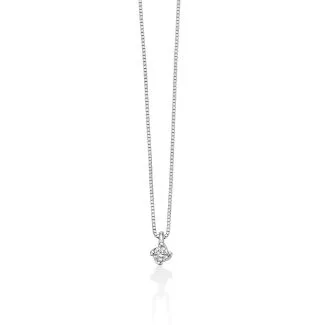 Miluna Punto Luce Diamond Necklace in 18kt Gold