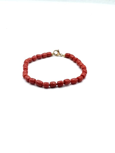 Bracciale Corallo Sciacca in Oro 750
