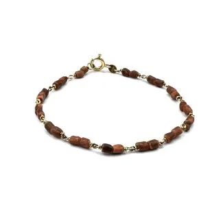 Sciacca Fossil Coral Bracelet in 925 Sterling Silver