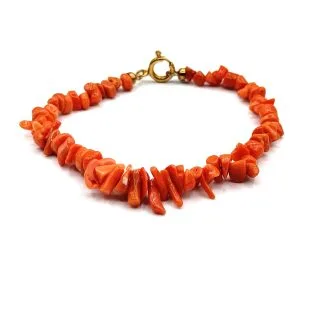 Women's Sciacca Coral Bracelet with 925 Silver