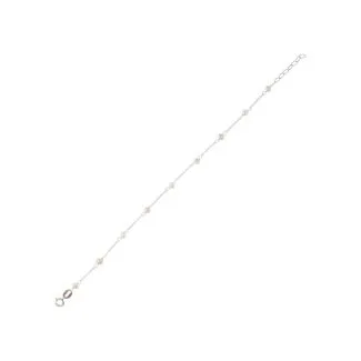 Girl's Bracelet in 18kt Gold and Pearls