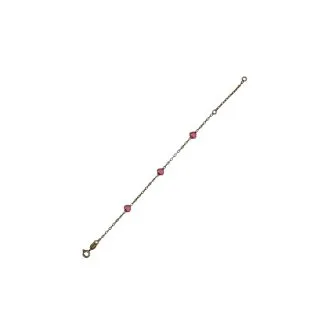 18kt Yellow Gold Baby Girl Bracelet 14 cm