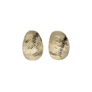 Clip Earrings 18ct Gold for Women