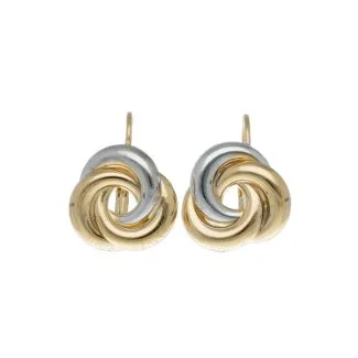 Monachella Earrings in 18kt Bicolour Gold
