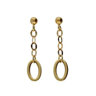 Women's 18kt Gold Drop Earrings