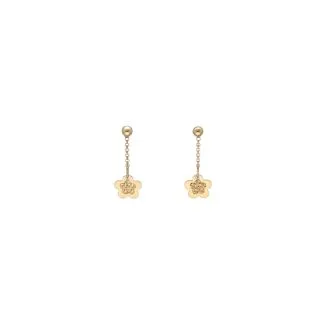 18kt Yellow Gold Drop Earrings