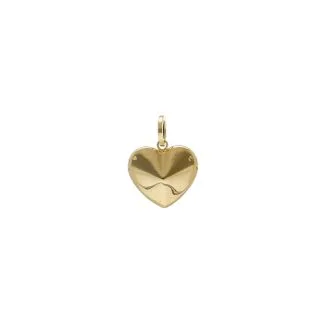 18kt Yellow Gold Heart Pendant