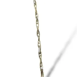 18ct Yellow-White Gold Bracelet 19cm