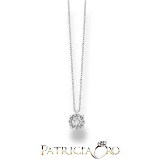 Miluna Diamond Point of Light Necklace in 9ct Gold