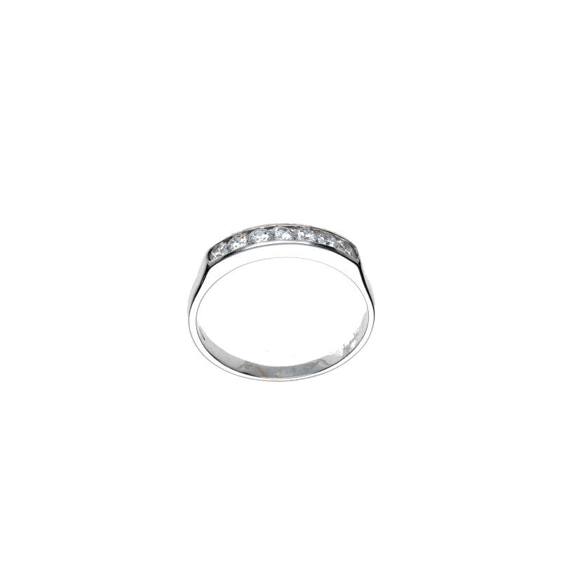 Anello Veretta 7 Pietre in Oro