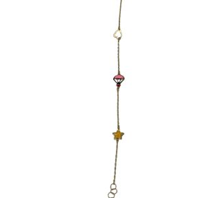 Bracciale per bimbo in oro 750, un gioiello made in Italy di alta qualità e design raffinato.