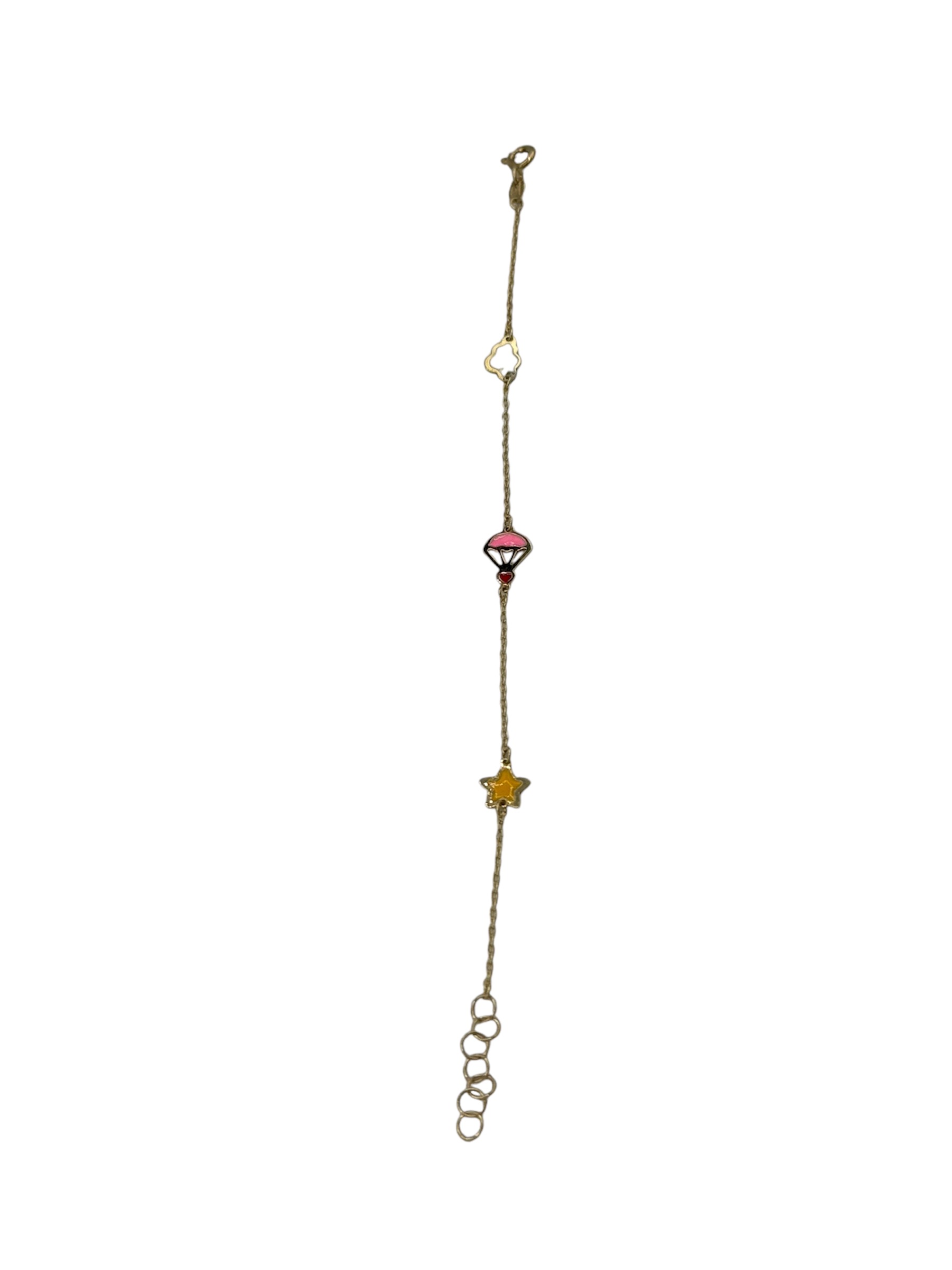 Bracciale per bimbo in oro 750, un gioiello made in Italy di alta qualità e design raffinato.