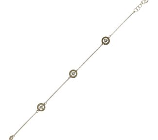 Bracciale per bimbo in oro 750, un gioiello made in Italy di alta qualità.