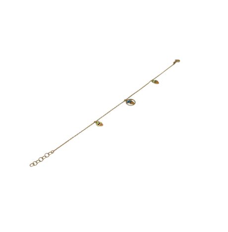 Bracciale bimbo in oro 750 18 carati giallo