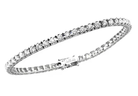 Bracciale Tennis Davite & Delucchi Con Diamanti In Oro 750