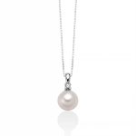 La Collana Miluna Diamante e Perla in oro 750: un capolavoro di gioielleria diamanti per un'eleganza senza tempo.