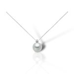 Splendida Collana Miluna in oro bianco, perla e diamanti: un gioiello di lusso per chi ama i gioielli diamanti.