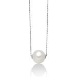 Scopri l'eleganza senza tempo della Collana Miluna Perla Bianca e Oro, un gioiello di lusso perfetto per un'idea regalo preziosa.