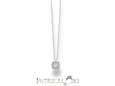 Collana Punto Luce Miluna Diamanti in Oro 375/1000
