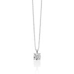Collana Punto Luce in Diamanti Miluna Gioielli: un gioiello di alta gioielleria con diamanti preziosi.