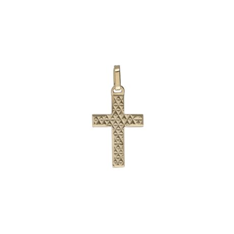 Croce in Oro 750 Giallo Ciondolo senza Cristo