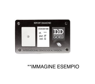 Ammira lo splendore del Diamante in Blister 0,05Ct Davite & Delucchi, un gioiello di alta qualità. Scopri la bellezza dei gioielli diamanti.